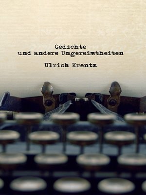 cover image of Gedichte